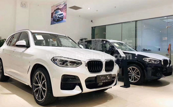 叶隆汽车五五购车节 新款宝马X3展厅现车详情